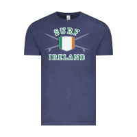 Vintage Denim ireland surfing hoodie  irish flag surfboards design Vintage Tee - ArtChic