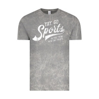 Cloud Rock Yay Go Sports Vintage Funny Sports Vintage Tee - ArtChic