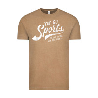 Vintage Coffee Yay Go Sports Vintage Funny Sports Vintage Tee - ArtChic