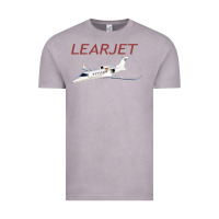 Vintage Zinc learjet airplane flying pilot long sleeve t shirt Vintage Tee - ArtChic