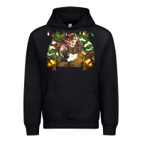 Black christmas donkey candy house Urban Hoodie - BarkalooDesign