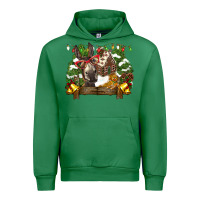 Emerald christmas donkey candy house Urban Hoodie - BarkalooDesign
