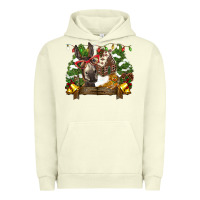 Pigment Pistachio christmas donkey candy house Urban Hoodie - BarkalooDesign