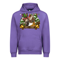 Tulip christmas donkey candy house Urban Hoodie - BarkalooDesign