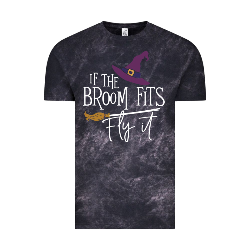 If The Broom Fit Fly It Vintage Tee by ArtChic | Teevron