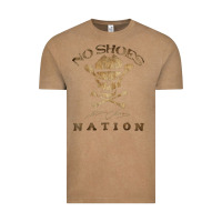 Vintage Coffee Shoes nation no shoes nation no shoes nation no shoes nation Vintage Tee - ArtChic