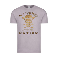 Vintage Zinc Shoes nation no shoes nation no shoes nation no shoes nation Vintage Tee - ArtChic
