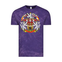 Cloud Purple praha prague czech republic coat of arms ex czechoslovakia t shirt Vintage Tee - ArtChic