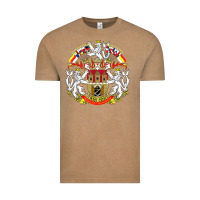Vintage Coffee praha prague czech republic coat of arms ex czechoslovakia t shirt Vintage Tee - ArtChic