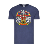 Vintage Denim praha prague czech republic coat of arms ex czechoslovakia t shirt Vintage Tee - ArtChic