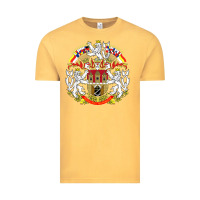 Vintage Mustard praha prague czech republic coat of arms ex czechoslovakia t shirt Vintage Tee - ArtChic