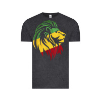 Vintage Black Lion of Judah Reggae, Rasta, Ethiopia Jamaican Roots Vintage Tee - ArtChic