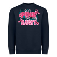 Navy i wear pink for my aunt Heavyweight Sweatshirt - FaDigitalArtStudio