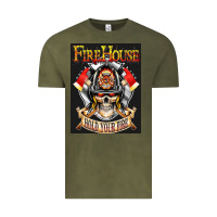 Vintage Olive firehouse rock love Vintage Tee - ArtChic