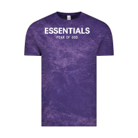Cloud Purple fear of god essentials Vintage Tee - ArtChic