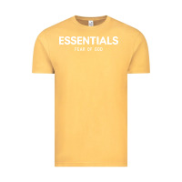 Vintage Mustard fear of god essentials Vintage Tee - ArtChic