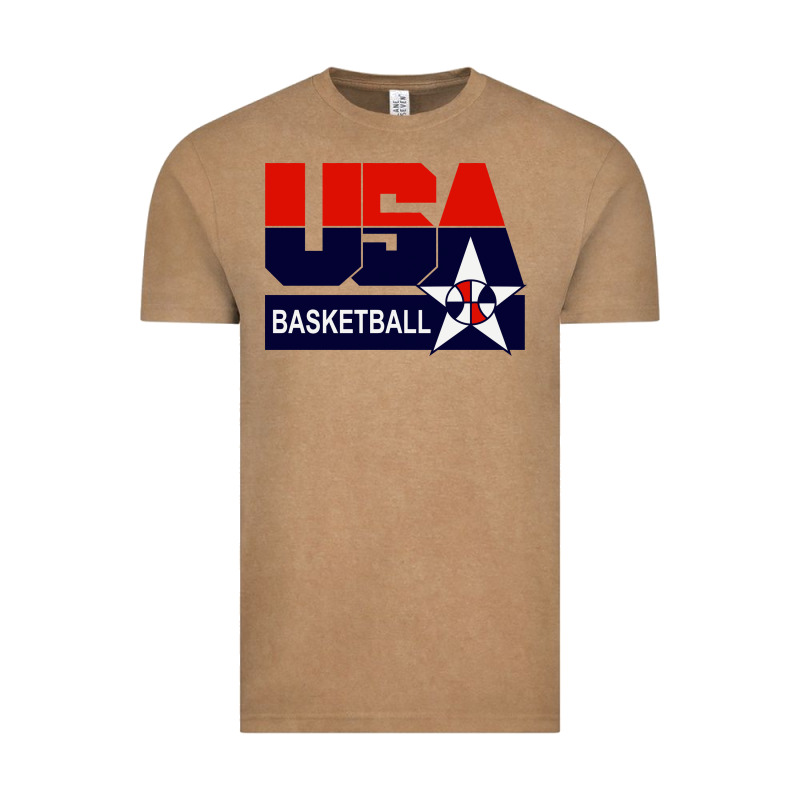 Usa Basketball Vintage Tee by ArtChic | Teevron
