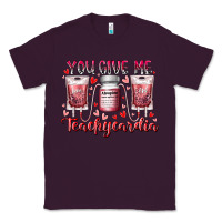 Plum you give me teachcardia Classic Tee - RacoonDesign