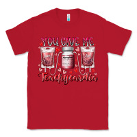 Red you give me teachcardia Classic Tee - RacoonDesign