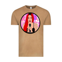 Vintage Camel red hair girl singing Vintage Tee - ArtChic