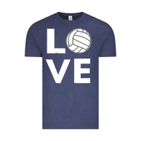 Vintage Denim girls love volleyball Vintage Tee - ArtChic
