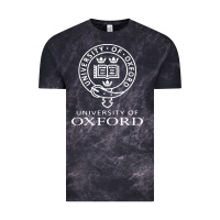 Cloud Black oxford university campus Vintage Tee - ArtChic