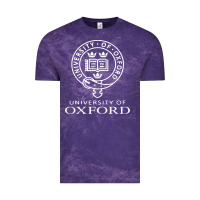Cloud Purple oxford university campus Vintage Tee - ArtChic