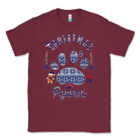Burgundy Christmas Pajamas Classic Tee - Bettercallsaul