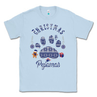 Dusty Blue Christmas Pajamas Classic Tee - Bettercallsaul