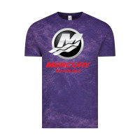 Cloud Purple Mercury Marine Outboard Boat Vintage Tee - ArtChic