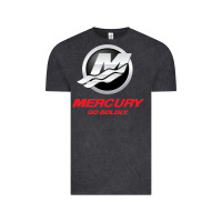 Vintage Black Mercury Marine Outboard Boat Vintage Tee - ArtChic