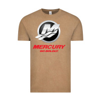 Vintage Coffee Mercury Marine Outboard Boat Vintage Tee - ArtChic