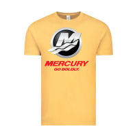 Vintage Mustard Mercury Marine Outboard Boat Vintage Tee - ArtChic