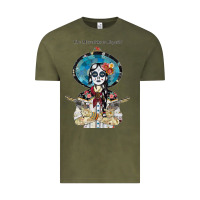 Vintage Olive Albums Music En Espanol of The Maverickss Vintage Tee - ArtChic