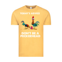 Vintage Mustard hei hei today's advice don't be a peckerhead Vintage Tee - ArtChic