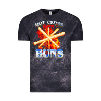 Cloud Black hot cross buns t shirt Vintage Tee - ArtChic