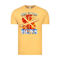 Vintage Mustard hot cross buns t shirt Vintage Tee - ArtChic