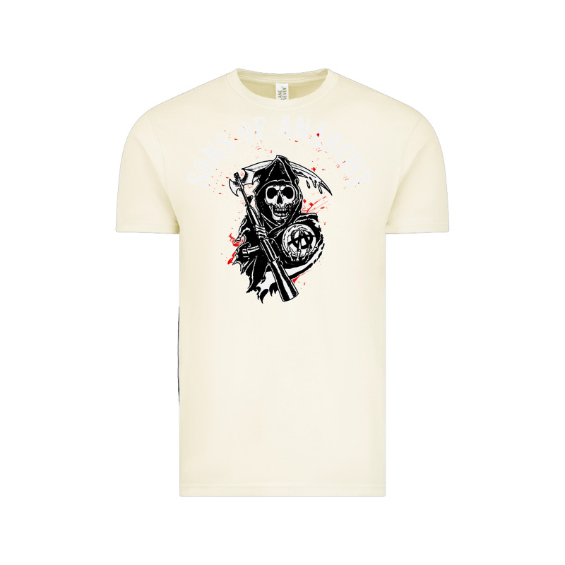 Horror Skull Sons Of Anarchy Vintage Tee by ArtChic | Teevron