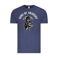 Vintage Denim horror skull sons of anarchy Vintage Tee - ArtChic