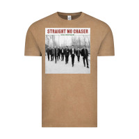 Vintage Coffee Straight No Chaser Social Christmasing Vintage Tee - ArtChic