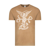 Vintage Camel st michael archangel catholic angel defend us Vintage Tee - ArtChic