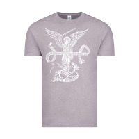 Vintage Zinc st michael archangel catholic angel defend us Vintage Tee - ArtChic