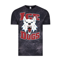 Cloud Black Fairbanks Ice Dogs Vintage Tee - ArtChic