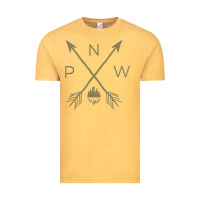 Vintage Mustard pacific northwest mountain  cool pnw pacific northwest t shirt Vintage Tee - ArtChic
