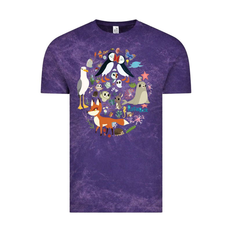 Puffin Rock Gift For Fans Puffin Rock Characters Vintage Tee by ArtChic | Teevron