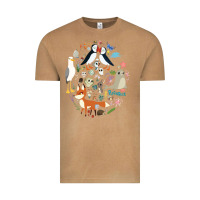 Vintage Camel Puffin Rock gift for fans puffin rock characters Vintage Tee - ArtChic