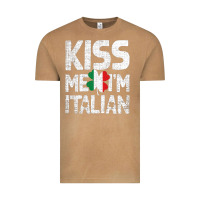 Vintage Camel Kiss Me I'm Italian Vintage Tee - ArtChic