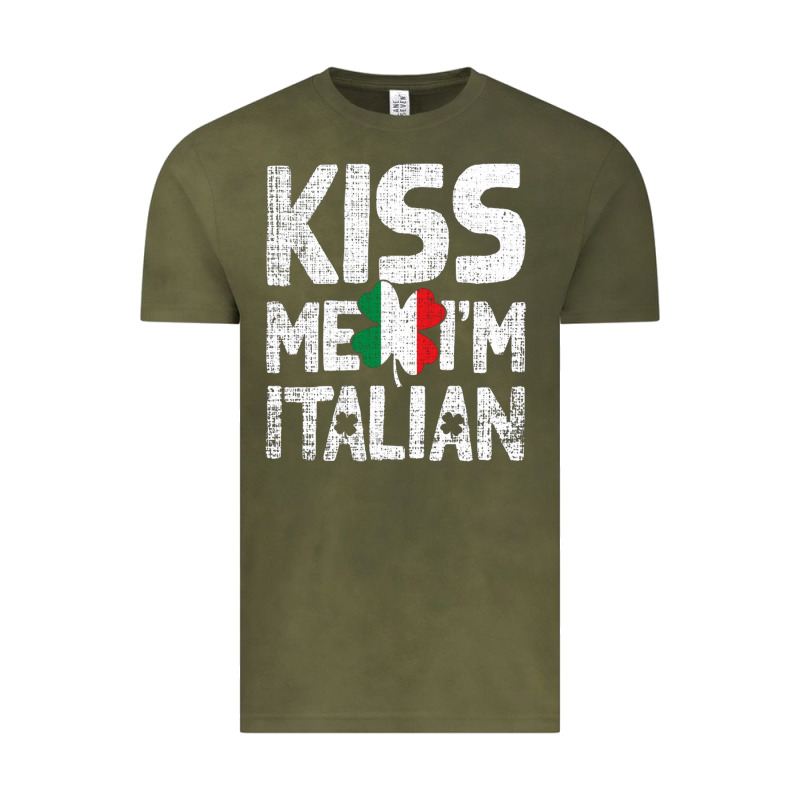 Kiss Me I'm Italian Vintage Tee by ArtChic | Teevron