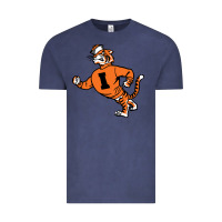 Vintage Denim Vintage Walking Angry Tiger Idaho State Vintage Tee - ArtChic