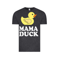 Vintage Black mama duck t shirt funny mother bird gift Vintage Tee - ArtChic